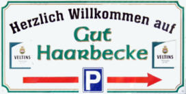 Wegweiser Gut haarbecke